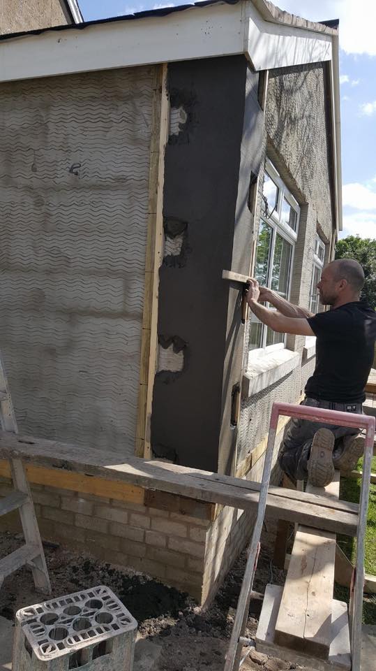 External Rendering – Mark Hardman Plastering Mobile 07801814751